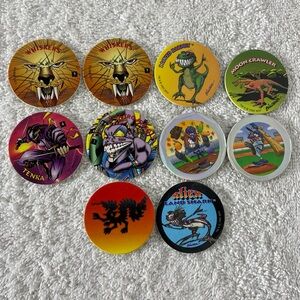5/$35 Vintage Assorted POGs Collectible POGs x10